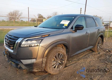 2024 Nissan Pathfinder S Fwd from USA, damaged, VIN 5N1DR3AA9RC266494